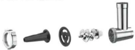 CUISINART MG-100 - SAUSAGE MAKER Assembling Sausage Maker Attachment - 3