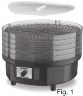 CUISINART DHR-20 - USO DE LA HOJA PARA "CUERO" DE FRUTA - 1