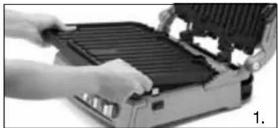CUISINART Griddler Elite GR-300WS - ASSEMBLY INSTRUCTIONS - 1