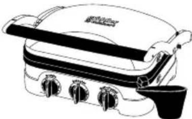CUISINART Griddler GR-4N - Toremovecookingplates: - 1