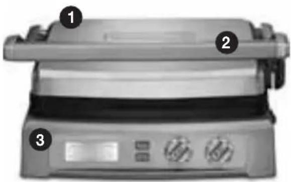 CUISINART Griddler Deluxe GR-150 - BPA Free (not shown) - 1