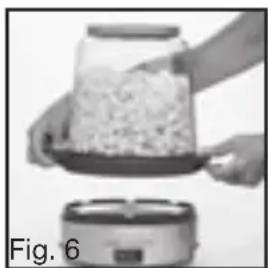 CUISINART EasyPop CPM-700 - USING THE SERVING BOWL - 3