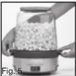 CUISINART EasyPop CPM-700 - USING THE SERVING BOWL - 2