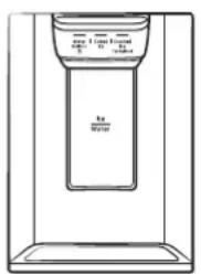 Dacor DRF36C000SR - Para dispensar agua con hielo - 1