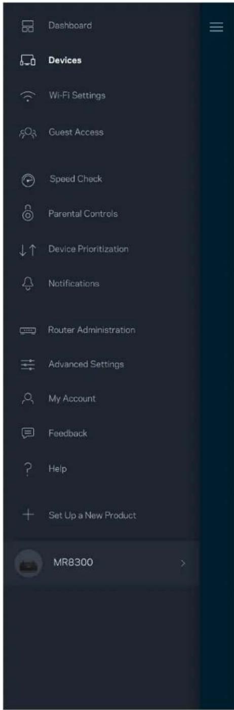 LINKSYS MAX-STREAM MR9000 - Dashboard - 2