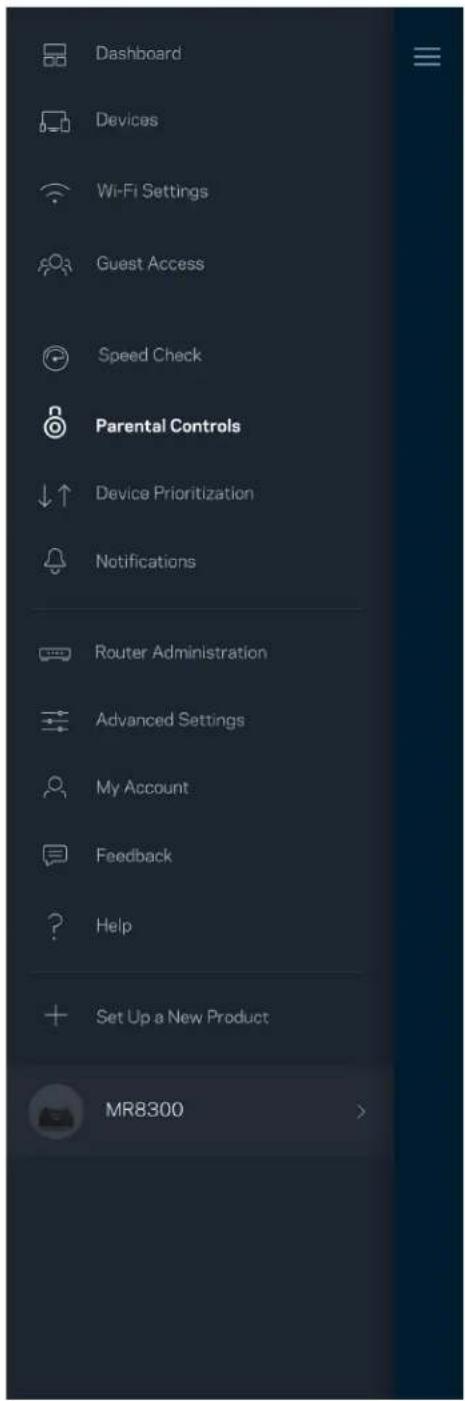 LINKSYS MAX-STREAM MR9000 - Käytönvalvonta - 1