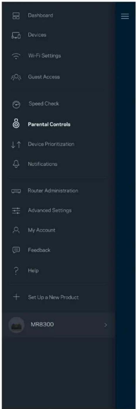 LINKSYS MAX-STREAM MR9000 - Kinderschutzfunktionen - 1
