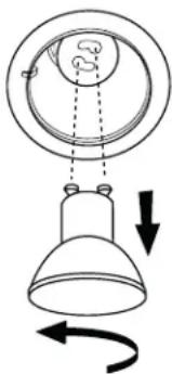 KITCHENAID KVUC606JSS - Remplacement d'une lampe DEL - 1