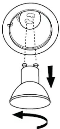 KITCHENAID KVWC956JSS - Remplacement d'une lampe DEL - 1