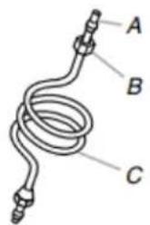 A B C