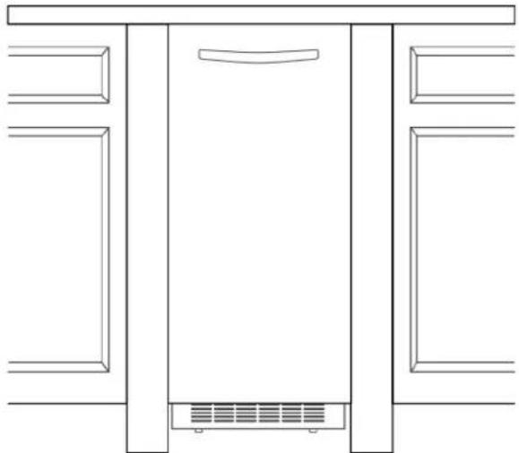 KITCHENAID KUID508HPS - Installation du panneau personnalisé - 4