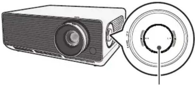 LG ProBeam BU50NST - Adjusting the Position of the Projection Screen - 1