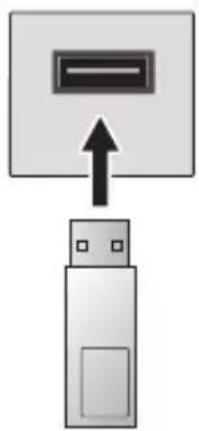 LG ProBeam BU50NST - Connecting USB - 1