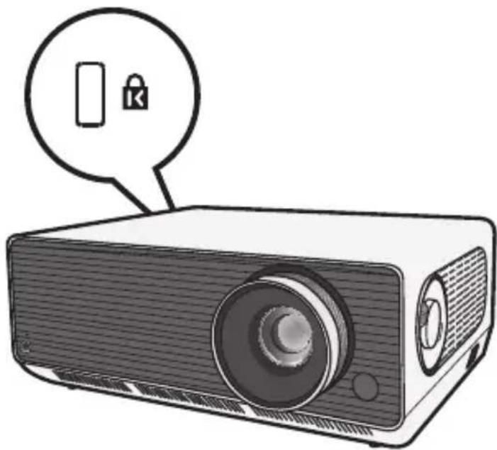 LG ProBeam BU50NST - Kensington Security System - 1