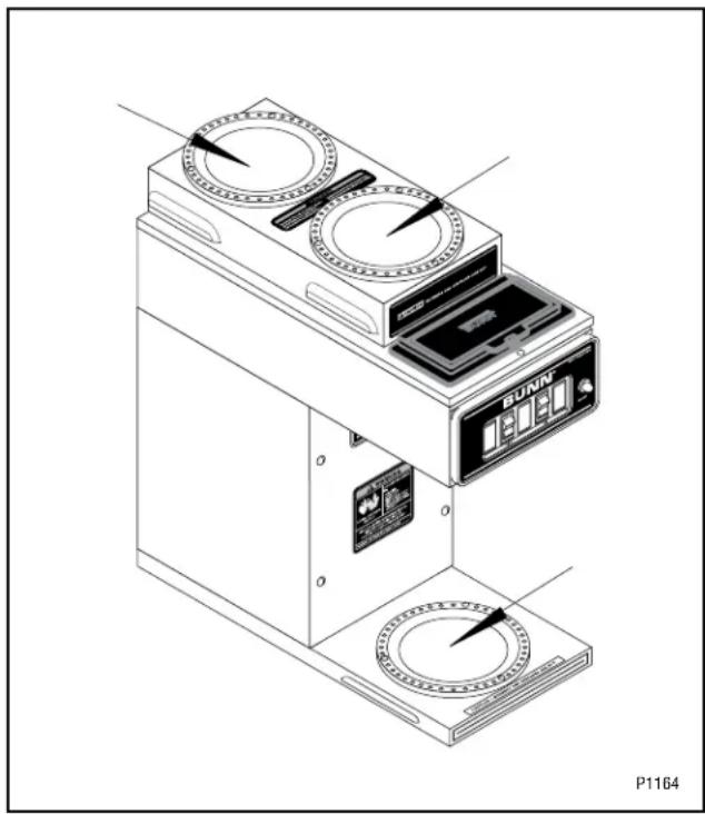 Bunn VP17 - WARMER ELEMENT(S) - 1