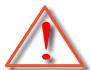 OPTOMA HD270e - CAUTION! - 3