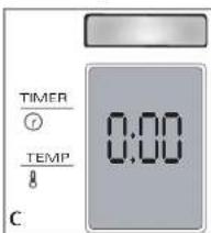 TIMER TEMP 0:00 C