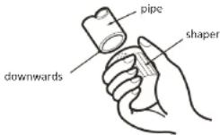 Becken BAC2321 - B: Remove the burrs - 1