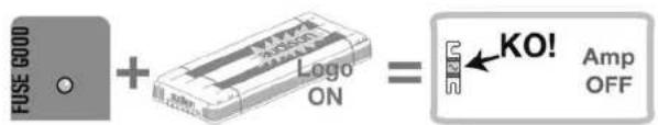 FUSE GOOD Logo ON KO! AMP OFF