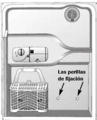 Las perillas de fijación