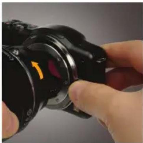 Vello LA-MFT-CEF - TO REMOVE THE LENS ADAPTER - 2