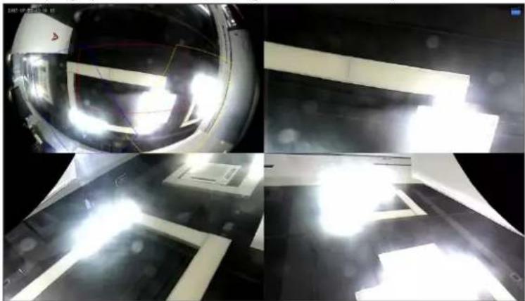 Four-panel black-and-white photo collage showing a metallic spherical object with bright light reflections, possibly a spacecraft or spacecraft (no visible text or symbols)