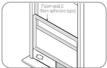 Foam seal C (Non-adhesive type)
