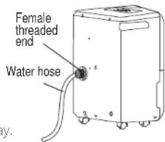 Female threaded end Water hose