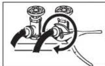 Summit SPWD2200W - Install inlet pipe - 1