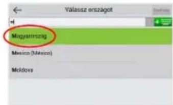 Válassz országot Magyarırsztolg Mexican (Mexican) Moldova