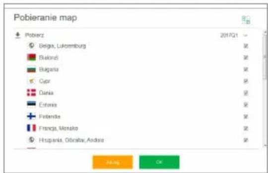 Pobieranie map Pobierz 2017Q1 Belga, Lukosemburg Bukorui Bulgaria Cypr Dania Estonia Finlandia França, Monako Hispania, Gilaikov, Andorra
