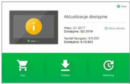Aktualizacje dostępne Mapy: Q1 2017 Dostępne: Q2 2018 Navitel Navigator: 9.9.203 Dostępne: 9.10.903 Kup Puttart Aktualizaje