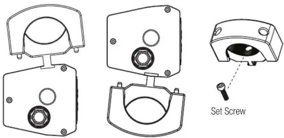 PowerBass XL-1000 - C-clamp bracket (optional not included) - 1