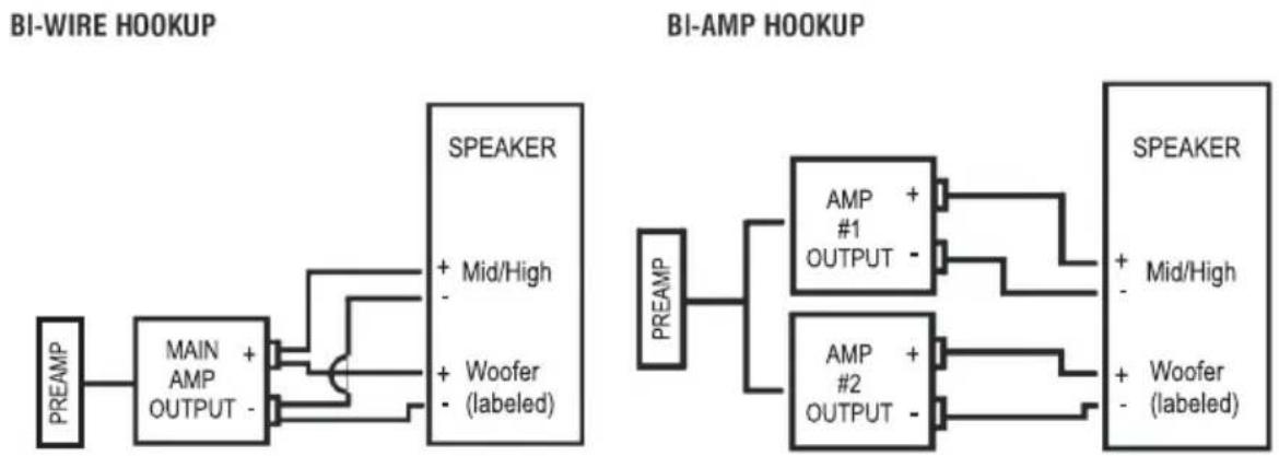 PSB Alpha P5 - Bi-wiring and Bi-amping - 1