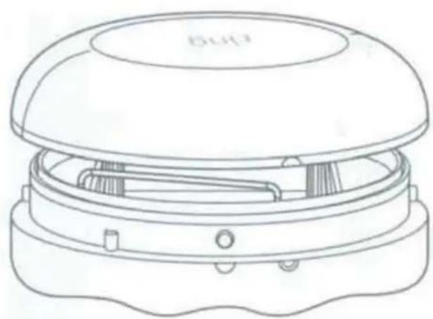 RING Flood/Freeze Sensor - Close the lid. - 1