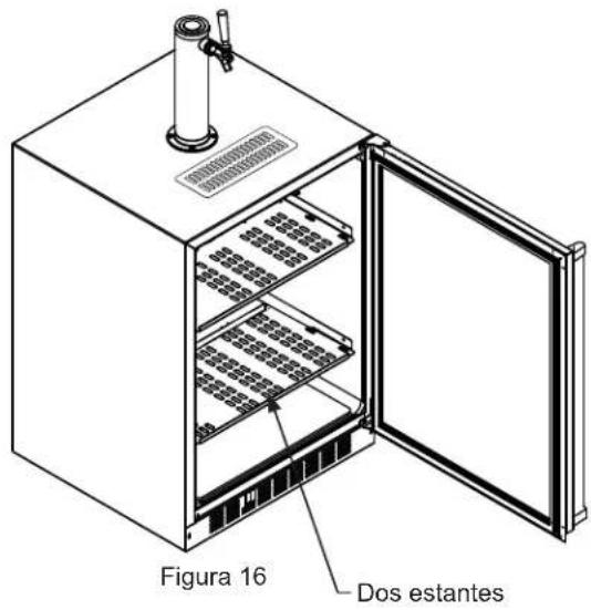 Figura 16 Dos estantes