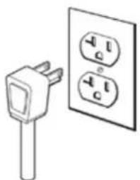 Diagram showing a plug and two socket socket with Chinese labels