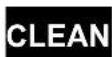 Marvel MA15CLS2RS - Clean reminder: - 1