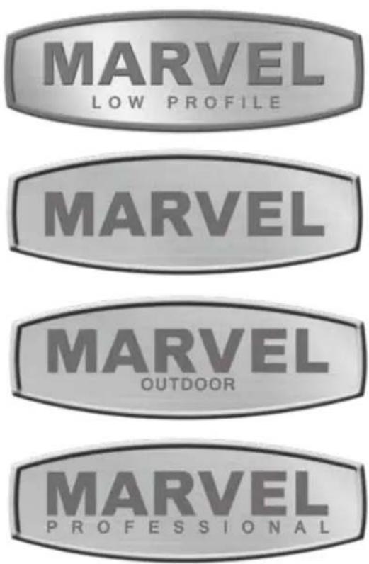 MARVEL LOW PROFILE MARVEL MARVEL OUTDOOR MARVEL PROFESSIONAL