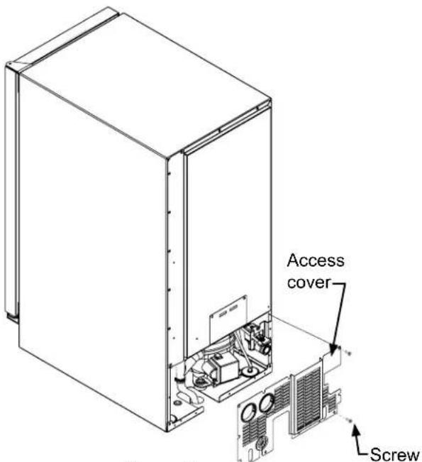 Access cover Screw