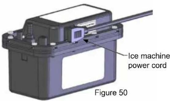 Ice machine power cord Figure 50