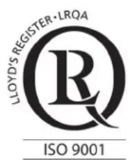 LLOYD'S REGISTER • LRQA R ISO 9001