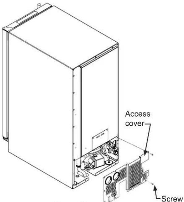 Access cover Screw