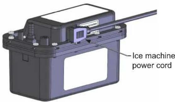 Ice machine power cord