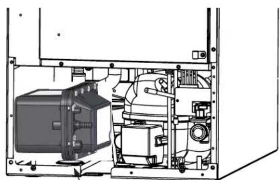 Marvel MA15CPP2LP - Instructions pour déposer la pompe de drainage : - 1