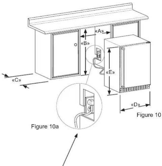 Marvel MO24BTSMRS - DIMENSIONS DU PRODUIT MO24BS AND MO24BT - 1