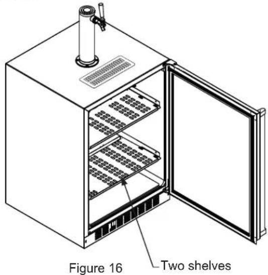 Figure 16 Two shelves