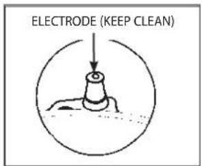 ELECTRODE (KEEP CLEAN)