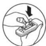 Friedrich Chill CP10G10B - Inserting the Remote Control Batteries - 2
