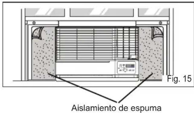 Fig. 15 Aislamiento de espuma